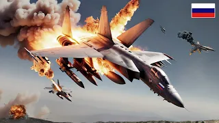 PUTIN Admits Defeat!! 440 of RUSSIA's newest fighter jets were shot down by elite US troops