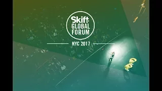Skift CEO Rafat Ali at Skift Global Forum 2017