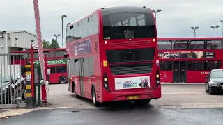 Stagecoach Barking Bus Garage evening run in on 24th July 2023