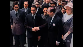 AI Colorize | Hassan II Of Morocco In New York 1963