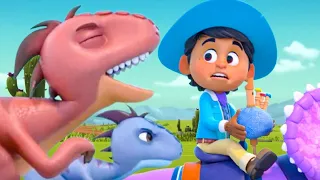 Catch Me If You Can!  | Dino Ranch | Cartoons for Kids | WildBrain Little Jobs