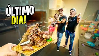 FIZ UM CHURRASCO PRA MINHA FAMÍLIA * ultimo dia na casa do lago *