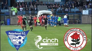 Peterhead vs Bonnyrigg Rose | cinch L2 | Manager Interview 16-09-23