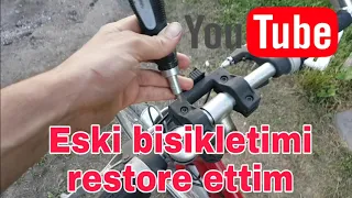 Eski bisikletimi restore ettim, vlog 1. Bölüm