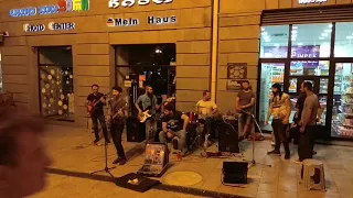 Zarzma: street musicians in Tbilisi, Georgia