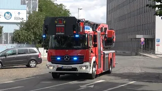 [Unterstützung Rettungsdienst] HLF-H + DLK Freiwillige Feuerwehr Staßfurt