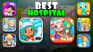 Toca Boca Hospital vs Avatar World vs Miga Town vs Yoya World vs Other Games