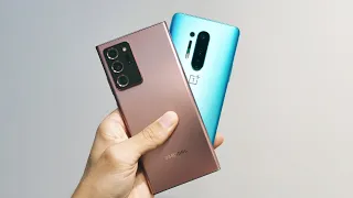 Пример 4K видео Galaxy Note 20 Ultra (Qualcomm) vs OnePlus 8 Pro