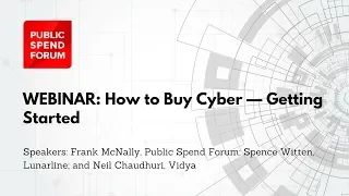 How to Buy Cyber—Getting Started