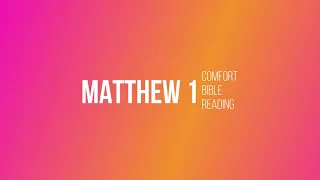 The Gospel of Matthew as written by the apostle Matthew read from the NIV.