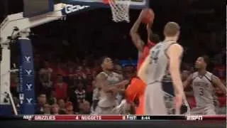 Syracuse's CJ Fair Dunks On Otto Porter of Georgetown