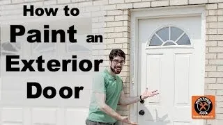 How to Paint an Exterior Door Like a Pro