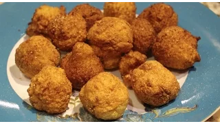 HUSH PUPPIES/BEST HOME MADE HUSH PUPPIES RECIPE  /CHERYLS HOME COOKING/ EPISODE 500