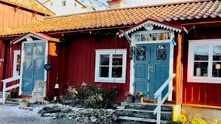 Swedish Small Town Walk: Strängnäs. Beautiful winter day in charming Sweden.