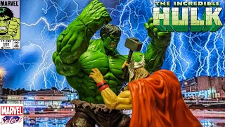 Marvel Select Incredible Hulk Action Figure Unboxing & Review by Diamond Select. (Sal Buscema)