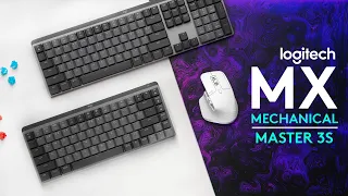 Logitech MX Mechanical & Master 3S Review - Next Level Productivity!