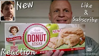 [Reaction] New Little Debbie Apple Cinnamon Donut Sticks Review