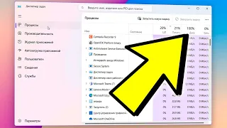 Диск загружен на 100% в Windows 11.Как снизить нагрузку на диск