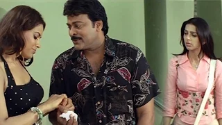 Jai Chiranjeeva Movie || M S Narayana Hilarious Comedy Scene At Airport