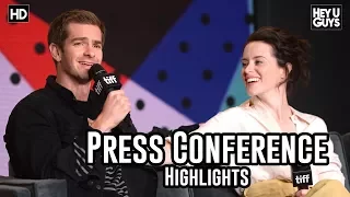 Breathe Press Conference Highlights | Andy Serkis | Andrew Garfield | Claire Foy |  TIFF17