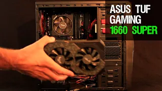 ASUS TUF Gaming GeForce GTX 1660 SUPER OC - Ryzen 2600x - GPU install - Unigine Heaven Benchmark