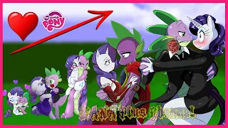 💞 Rarity and Spike 💖 Love Story 💖 MLP Sparity 👉@WANAPlus