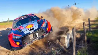 Best of WRC Rally Chile 2023 | Crashes, Action and Raw Sound