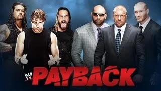 The Shield vs. Evolution - WWE Payback 2014 - WWE 2K14 Simulation