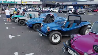 "Air-Cooled Bliss: Wild Buggers' VW Beach Buggy Convoy from Bothasig to Circle T Ranch!" #dunebuggy