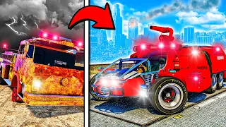 Restoring Classic ABANDONED Fire Trucks in GTA 5!