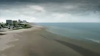 Watch how the tsunami happens after an earthquake deep in the sea, watch the speed of the waves