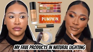 FULL FACE USING MY CURRENT FAVE PRODUCTS IN NATURAL LIGHTING!