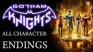 Gotham Knights - All Four Endings (Batgirl || Robin || Red Hood || Nightwing)