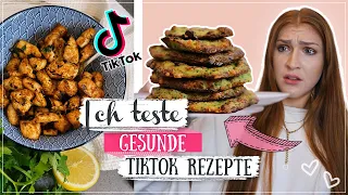 OHA 😱 Ich teste GESUNDE TikTok Rezepte 😋 (Nuggets, Brokkoli Taler, Crispy Potatoes)