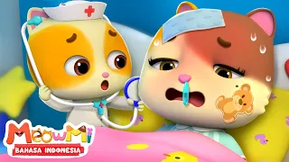 Ibu Kucing Sakit | Bayi Kucing Merawat Ibunya | Lagu Anak-anak | MeowMi Family Show Bahasa Indonesia