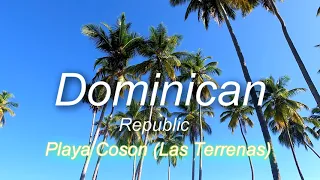 Dominican Republic. Las Terrenas. Playa Coson.