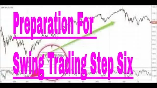 Preparation For Swing Trading Step Six