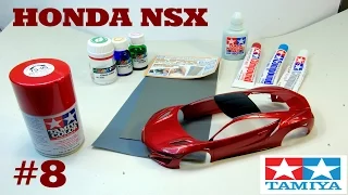 TAMIYA HONDA NSX 1:24  PART 8 # Varnish & polishing