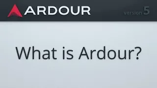 What is Ardour?