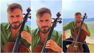 stjepan Hauser is just performing a romantic beautiful classical music