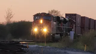 Monday Evening Trains in Burlington • May 6, 2024