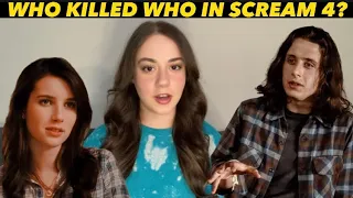 WHO KILLED WHO IN SCREAM 4?