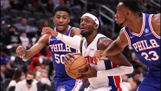 Philadelphia 76ers vs Detroit Pistons Full Game Highlights | October 15 | 2022 NBA Preseason