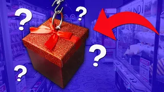 I WON A MYSTERY BOX FROM THE CLAW MACHINE!!!