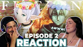 We are OBSESSED with Frieren! Frieren: Beyond Journey’s End Episode 2 REACTION!