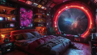 Celestial Oasis | Deep Sleep White Noise, ASMR Space Travel, Nebulae Views for Restorative Sleep