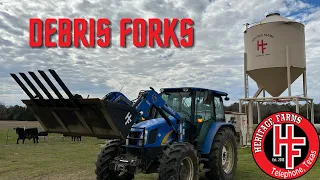 Low Cost Grapple Alternative - Yintatech Debris Forks!