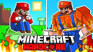 I Survived 1000 DAYS as FIRE MARIO in HARDCORE Minecraft! - Mario Adventures Compilation