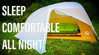 How To Sleep In A Tent And LOVE It