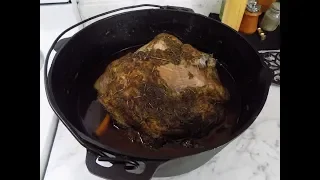 Easy Cast Iron Pulled Pork